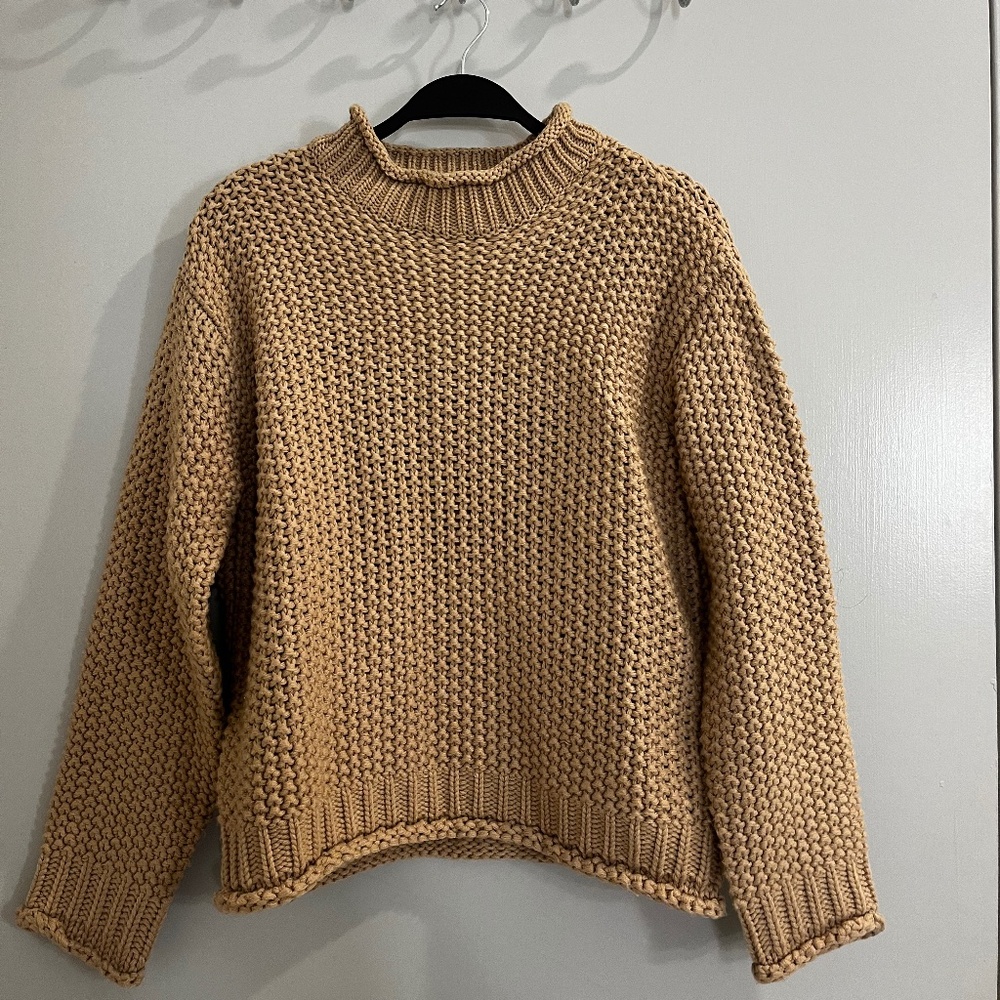 Tan Knit Sweater